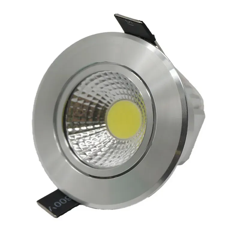 9W led down lights dimmable cob led recessed light downlight lamp warm nature cold white AC85265v drivers2445767