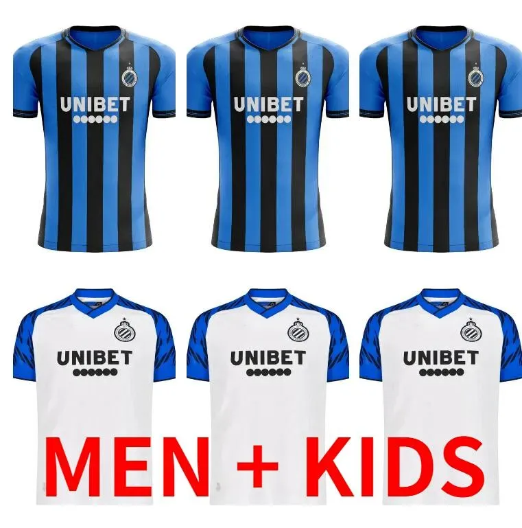 23 24 Club BrUGge Soccer Jerseys Kit Enfants 2023 2024 Maillot Foot Home Away Football Shirt Fan Player Version LANG MEIJER ONYEDIKA BUCHANAN VANAKEN SKOV OLSEN