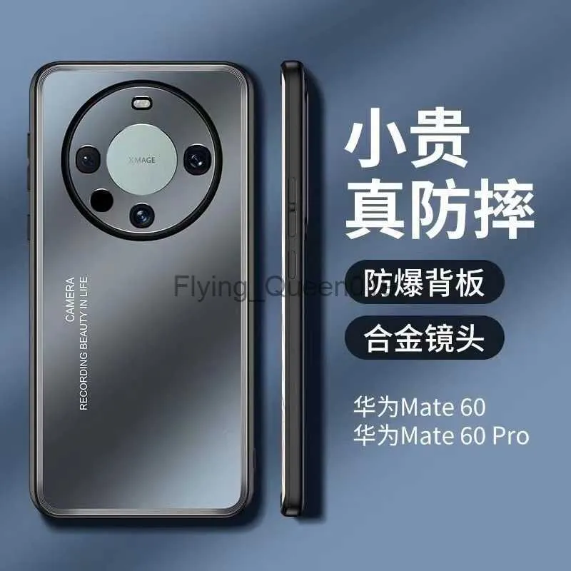 Huawei Mate60Pro telefoonhoesje is geschikt voor Magic5 aluminium metaal Honor 90 mat anti-drop P60 beschermhoes HKD230913