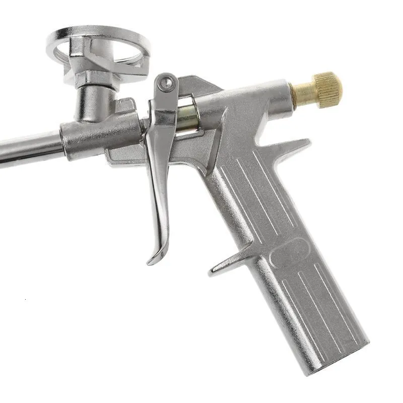 Pistolets de pulvérisation mousse expansible pistolet de pulvérisation bulle mastic distribution PU isolant applicateur outil en alliage d'aluminium de haute qualité 230912