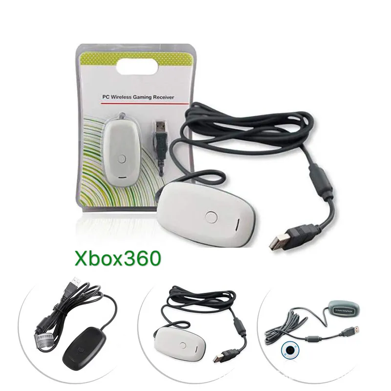 För Xbox 360 Controller PC trådlös spelmottagare för Microsoft XBO X360 trådlöst handtagsspeladapter