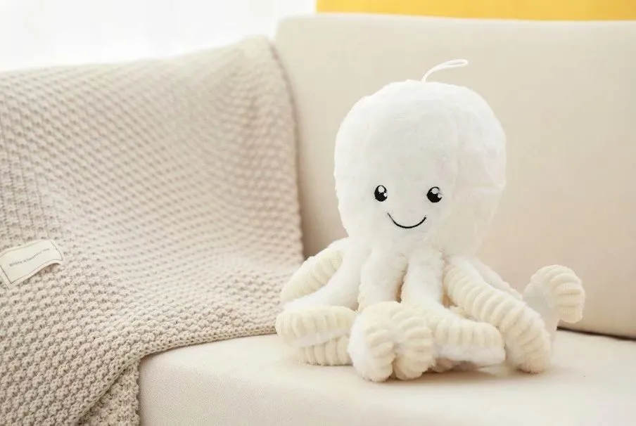 Peluche Bebe Octopus Peluches Stuffed Animal Toy Weight Stuff Animal Huggy Wuggy Stuff Toy Plush Animal Squishy Pillow Christmas Gift Octopus Squid Plush Toy For Kid