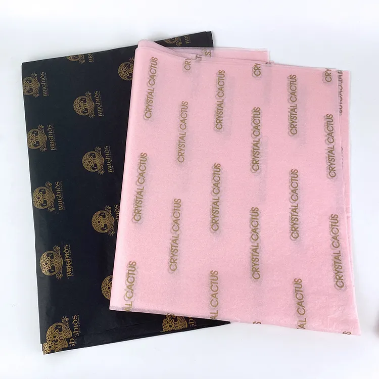 Carta Velina Da Imballaggio Confezioni Regalo Rosa Con Logo Stampato  Personalizzato Da 0,74 €