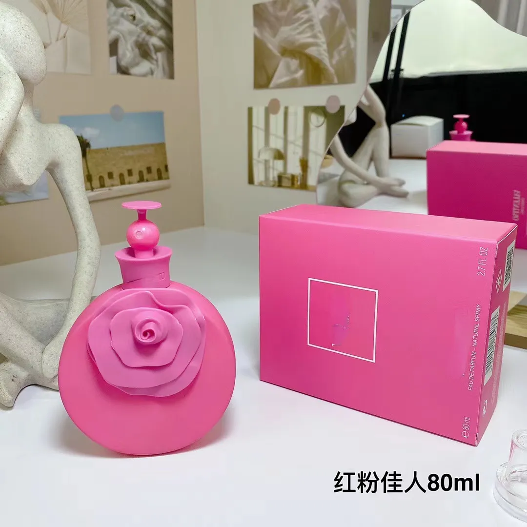 High quality Pink Lady Flower and Fruit perfume 80ML 