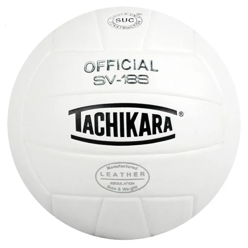 Tachikara SV18S 複合革バレーボール ホワイト耐久性のある屋内/屋外