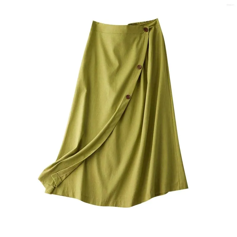 Mid length top cotton skirts