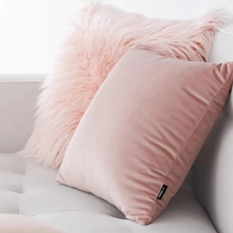 Pillow Pink Sofa Aesthetic Modern Home Interior Pillows Bedroom Luxury Almofadas Decorativas Para Decorative