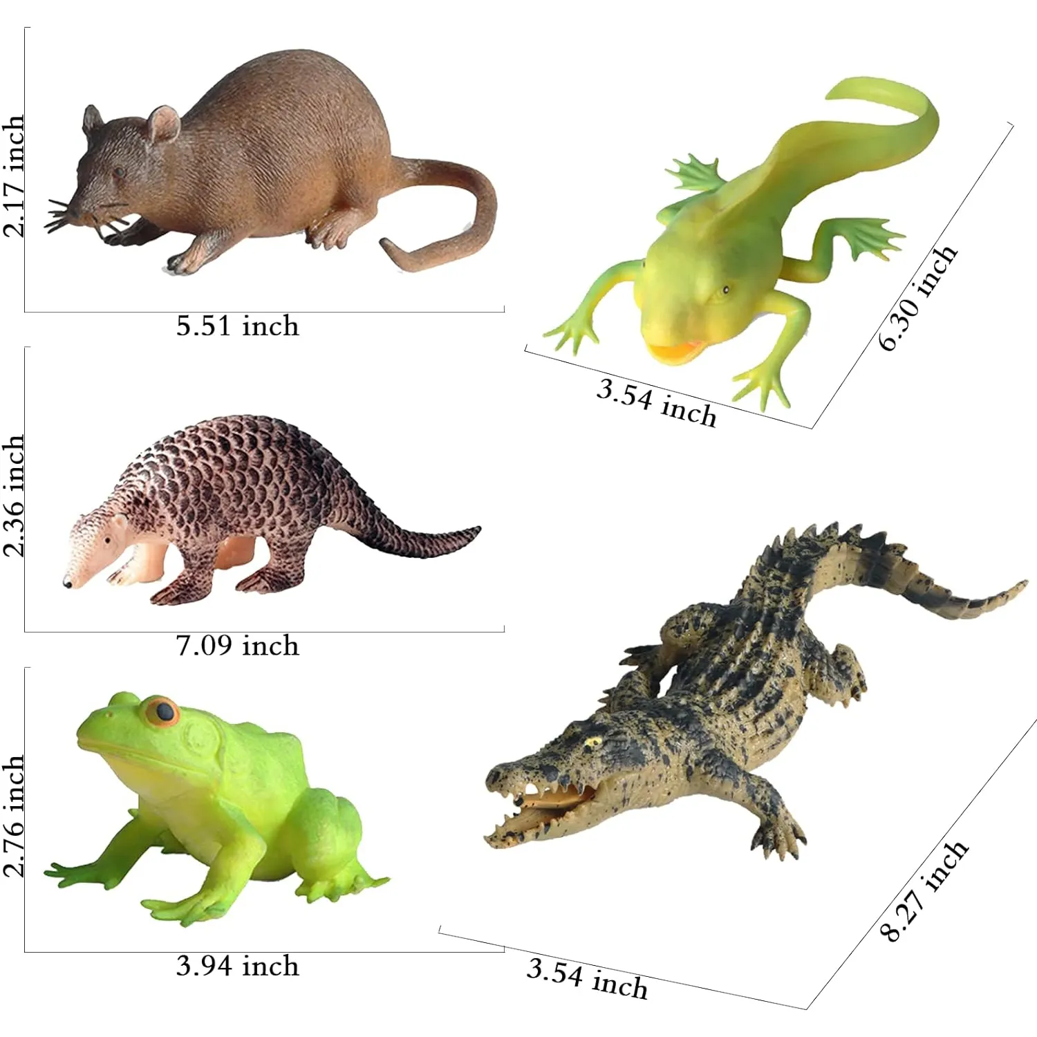 TPR Super Stretch Plastic Animal Toys Set For Kids Soft Rubber Squishy  Figures With Frog Tadpole, Crocodile Rat, Pangolin Fun Decompression Stress  Relief Game From Sxe_toys, $11.39