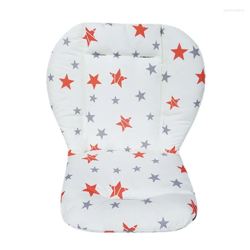 Barnvagnsdelar Baby Seat Pad Universal High Chair Cushion Foder Mat Cotton Soft Matning Cover Protector