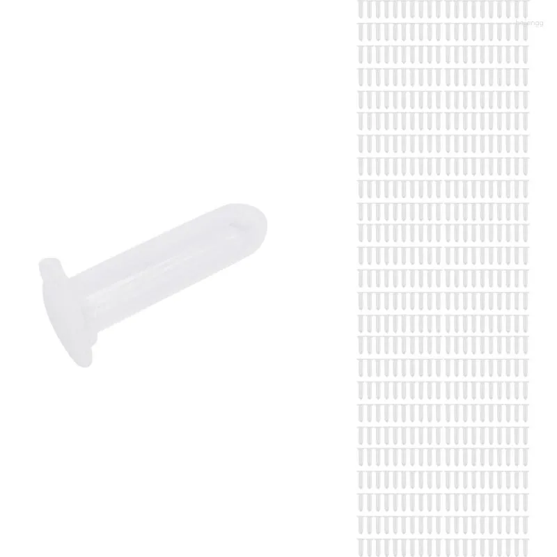 Bottiglie di stoccaggio 1000 pezzi 2 ml provetta per micro-centrifuga fiala di prova fiale di plastica trasparente contenitore tappo a scatto per campione di laboratorio