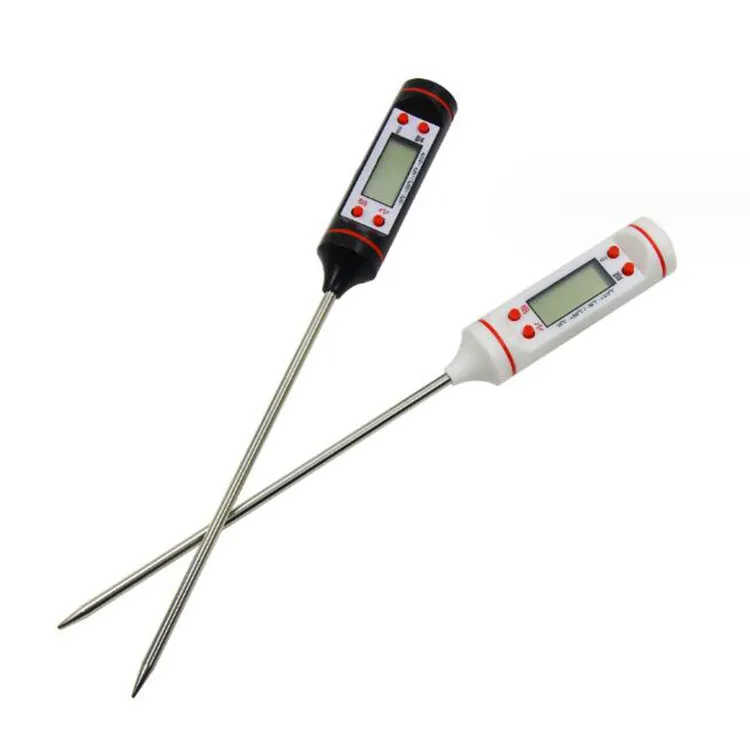 Thermomètres de cuisine barbecue, outil de cuisson des aliments, en acier inoxydable, outil pour la viande, accessoires de cuisine, vente en gros