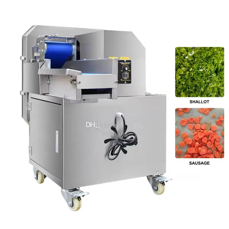 Otomatik Sebze Dilim Makinesi Turp Boyan Kesme Patates Soğan Kesici Makine Kesici Lahana Kıyıcı