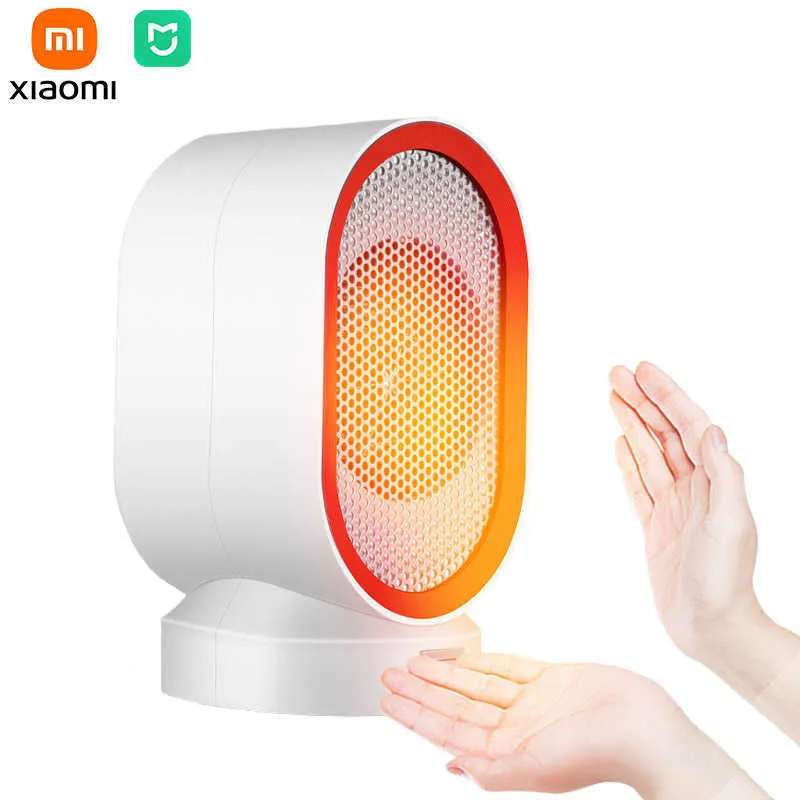 Home Heaters Xioami Mijia Portable Electric Heaters Countertop Mini Home Room Handy Fan Heater Fast Power Saving Warmer Warm Hand Winter Fan HKD230904