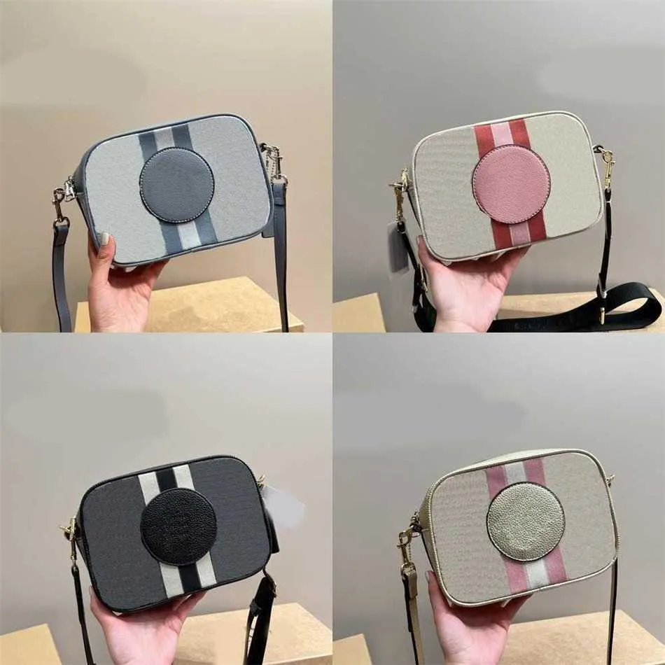 C-bag طباعة كيس الكاميرا مصممة السيدات أكياس الكتف الكتف الكلاسيكية حقائب اليدين متعددة الوظائف محافظ الحقائب 230318