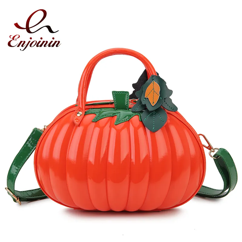 Sacs de soirée Halloween 3D citrouille forme sac à bandoulière pour femmes sacs à main de mode et sacs à main femme sac de messager nouveauté sac à bandoulière 230912