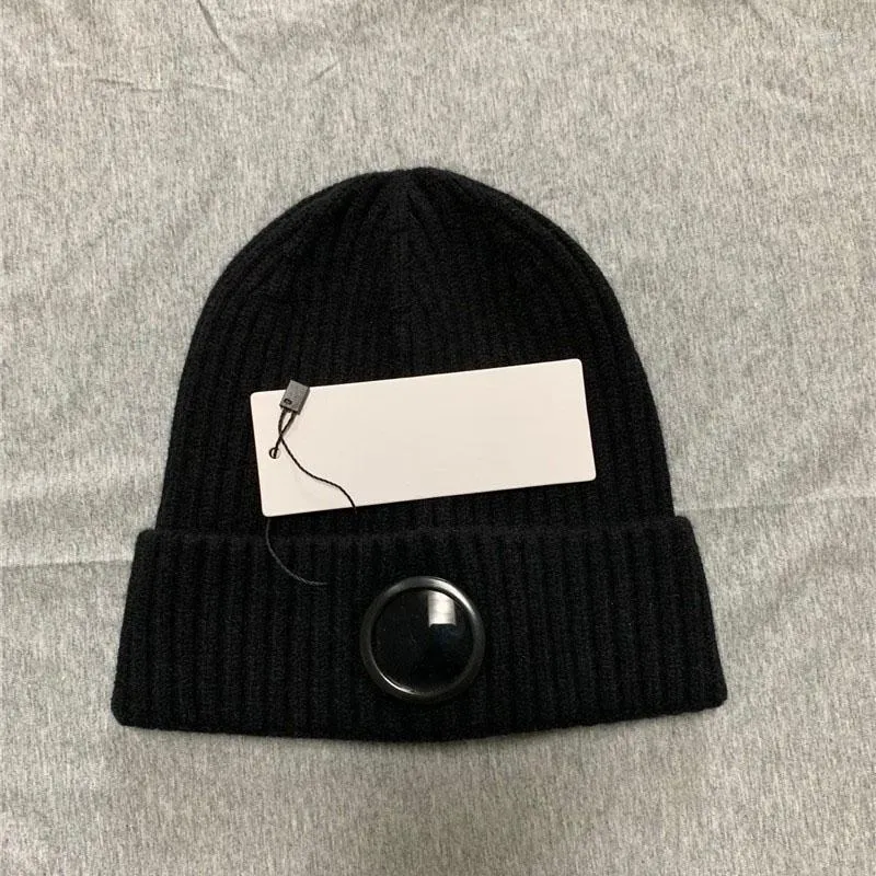 JK31 Designer Winter Glasses Hat Fashion Classic Beanies Men High Quality CP Ribbed Knit Lens Beanie Hip Hop Knitted Hats