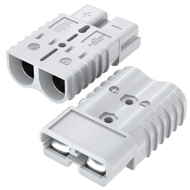 Conector de carregamento de bateria 600v 350a, plugue de alimentação 2/0 awg, plugue anderson para guincho, carro automático, 2 peças com 2 contatos de cobre