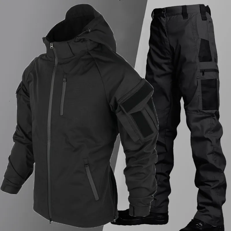 Tactical Waterproof Men's tracksuit s with Soft Shell Tactical Waterproof Men's tracksuit s with Soft Shell