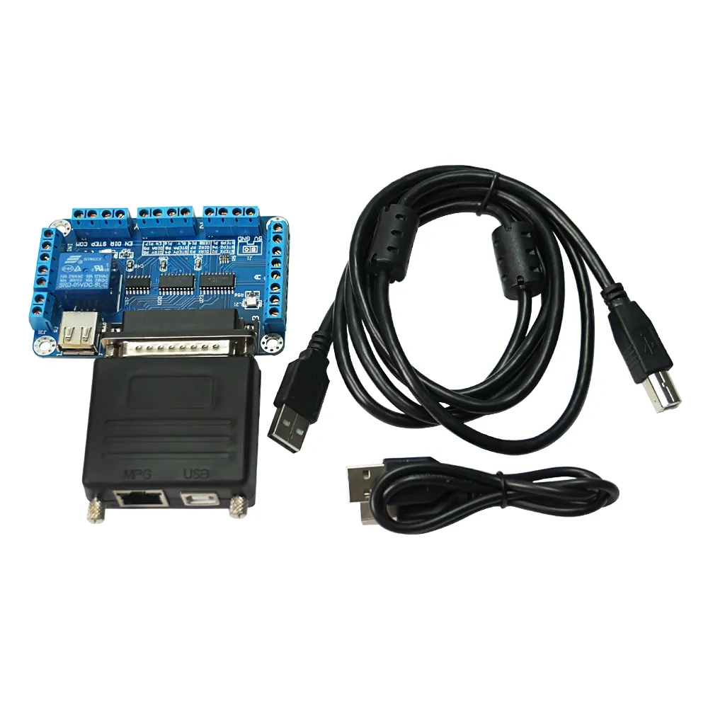 Mach3 CNC USB till parallellportomvandlare Adapter 6 Axis Controller Mach3 Parallet Port till USB med förare