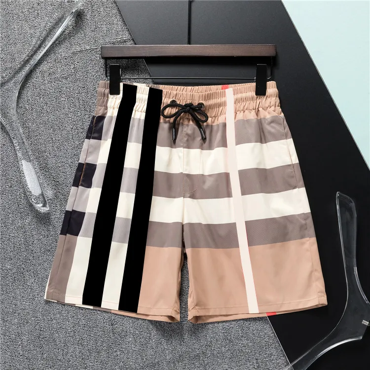 Shorts Neue Barbery Shorts Designer Großhandel Sommer Mode Klassisch Plaid Schnell Trocknend Badeanzug Gedruckt Board Strand Hosen Herren Badeshorts 3XL 2XL 906