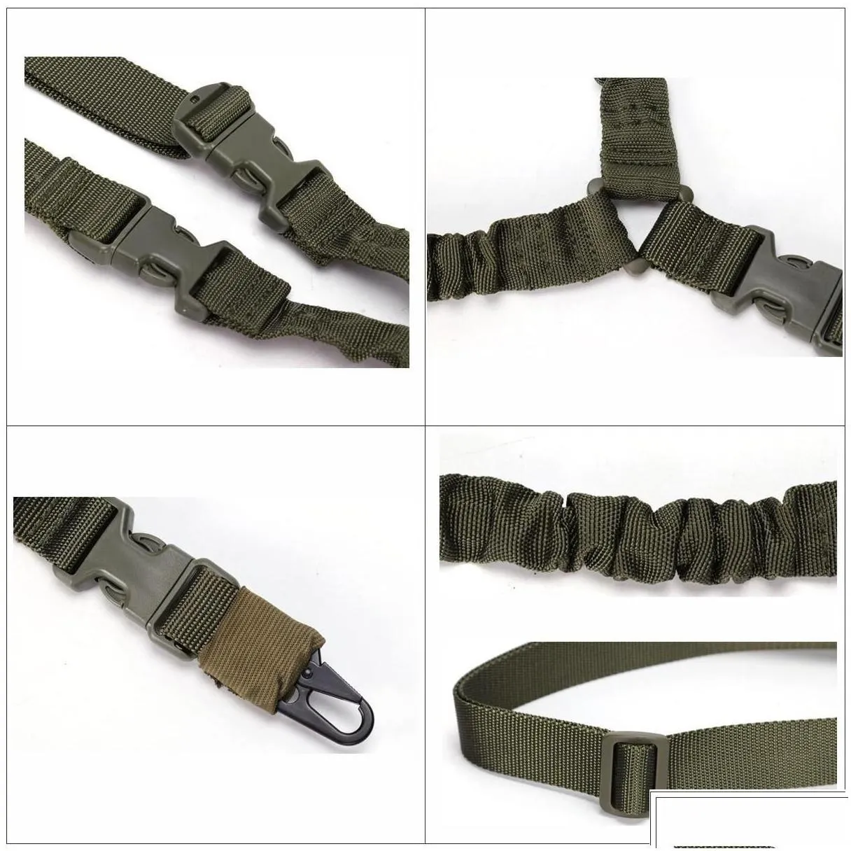Tactical Sling For AR 15, M4, And M1 Adjustable Single Rifle Shoder
