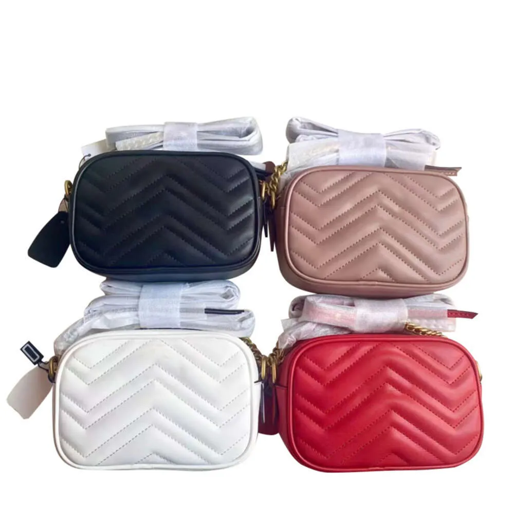 Bolso de diseñador de lujo, bolso de mano, bolso de mano a la moda para mujer, bolso de cámara Retro Simple a la moda clásica