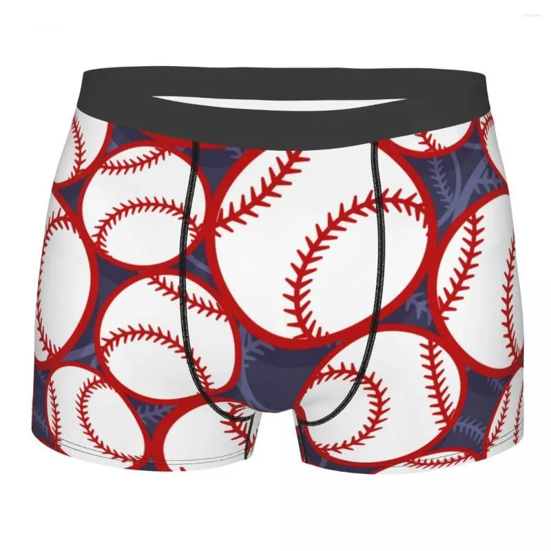 Calzoncillos Bragas para hombre Béisbol Softbol Pelota Hombre Hombre Ropa interior boxeador corto