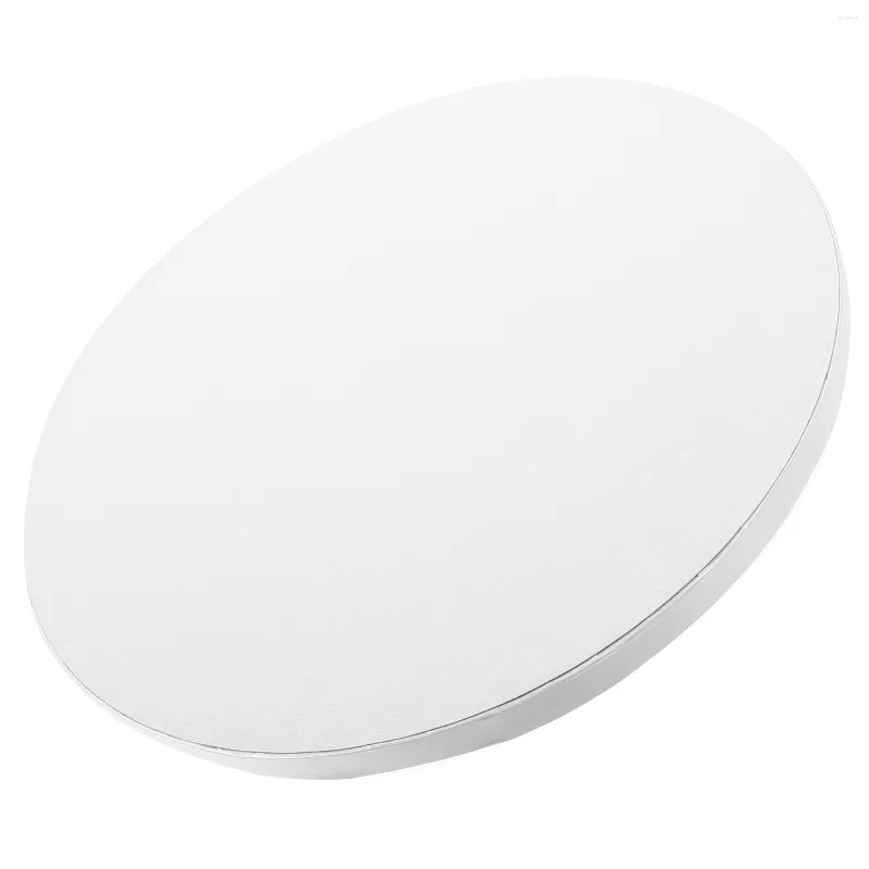 Take Out Containers Disposable Serving Trays Cake Boards Base Round Bases White Paper Decorative Household