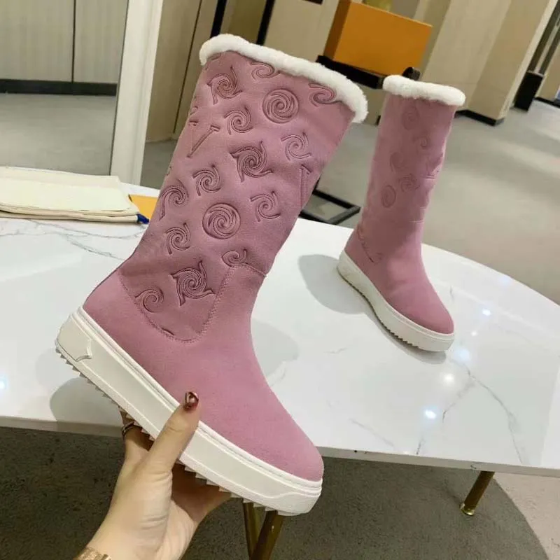 Stivali firmati Parigi Stivale di marca di lusso Stivaletti alla caviglia in vera pelle Donna Stivaletto corto Sneakers Scarpe da ginnastica Sandali pantofola di top99 021