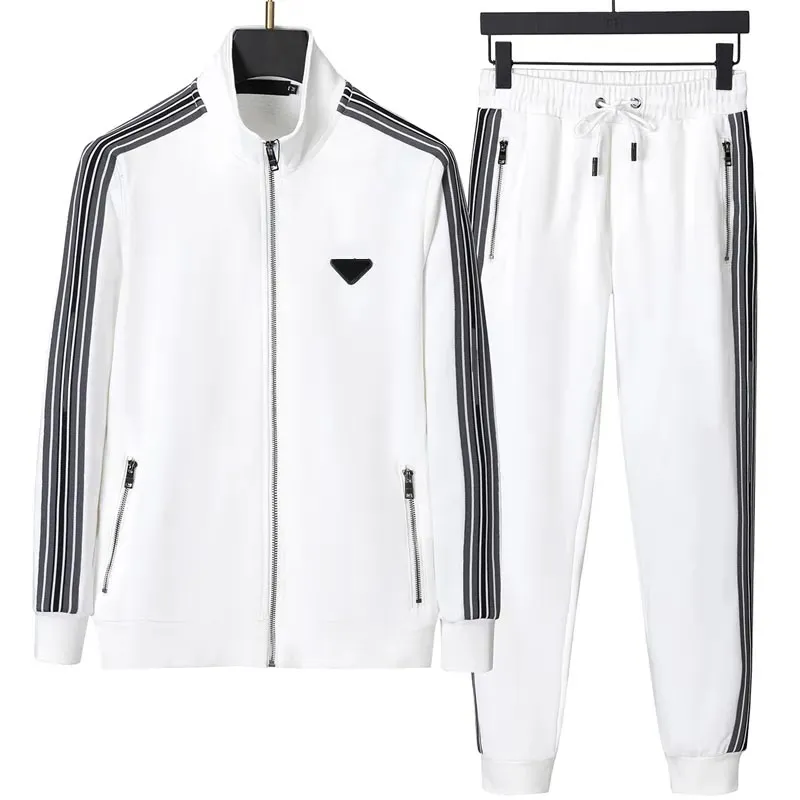 23SS New Men Tracksuit Sweat Swits Sports Suit Men Hoodies Jackets Tracksuits 조거 정장 재킷 바지 세트 남자 재킷 스포츠복 세트 M-3XL