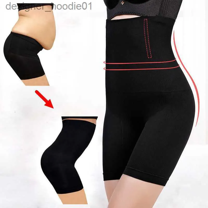 Women Shapewear High Waist Shorts Tummy Slimming Body Shaper Waist Trainer Butt Lifter Seamless Flat Belly Panties Weight Loss En