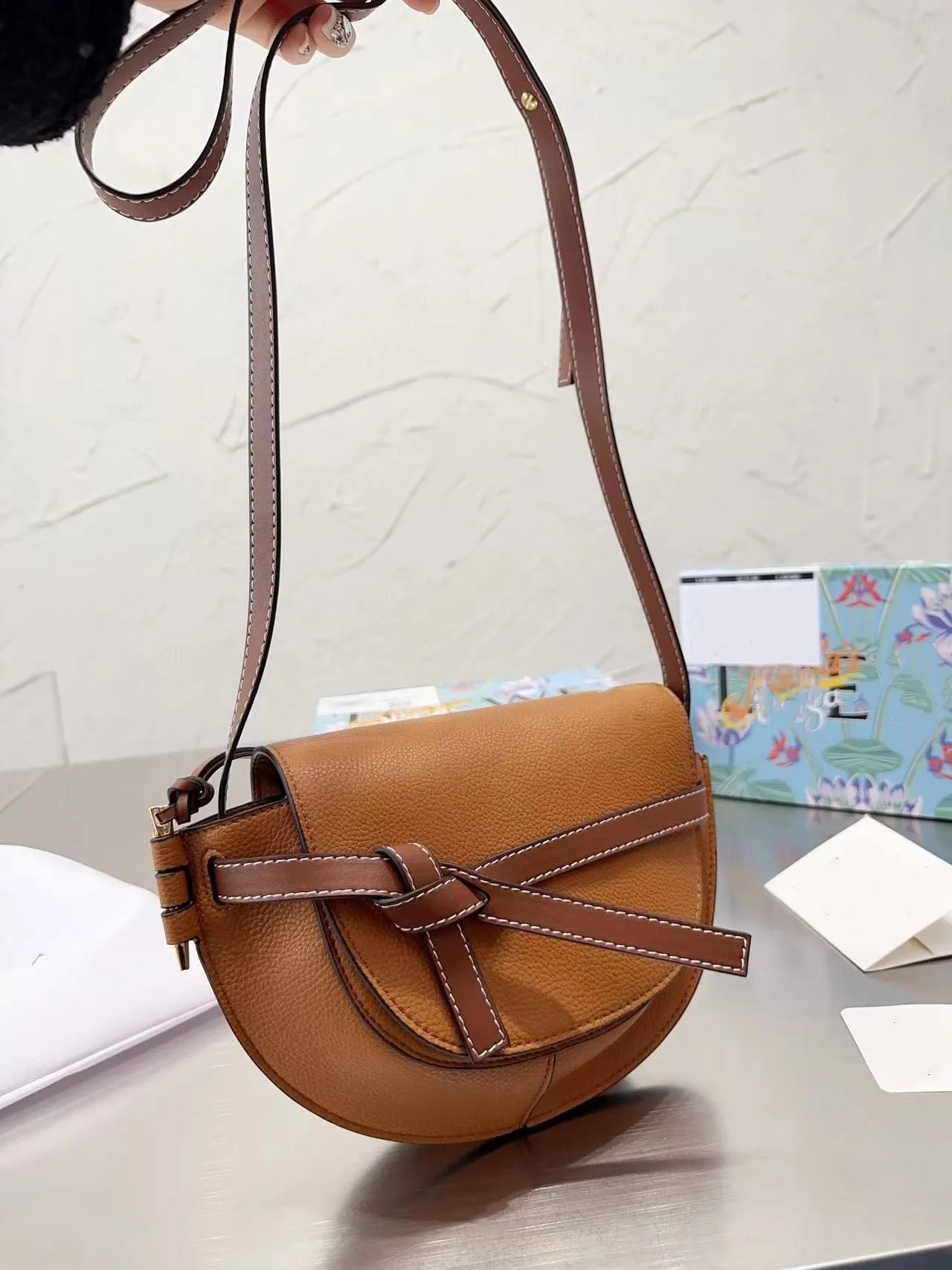 Tasarımcı çanta lüks çantalar şanslı çanta çanta omuz mesleği bagleather crossbody çanta kadın yüksek kalite