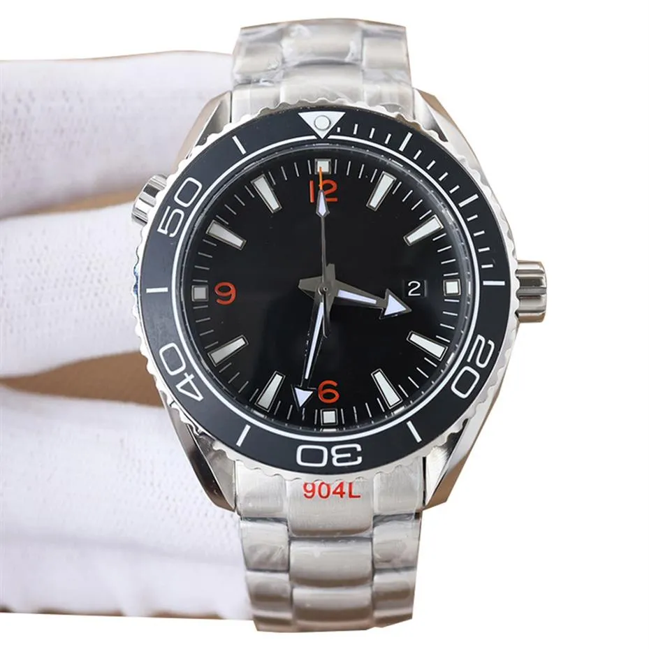 Watch Mens Mechanical Automatic Watches 43 5mm Business Wristwatches 904L Stainless Steel Waterproof 100m Montre de Luxe297g