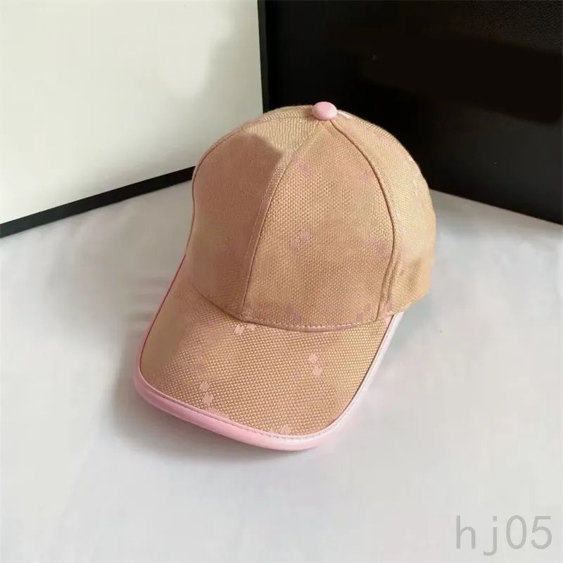 Yaz Şapkası Tasarımcı Beyzbol Kapakları Erkekler İçin Lüks Ayarlanabilir Sokak Filed Moda Sporları Casquette Nakış Mektubu Snapback şapka Pembe Yeşil Sarı