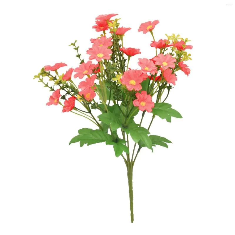 Arrangement de tournesol avec Vase, fleurs décoratives, Gypsophila artificielle en pot, en plastique, pour noël