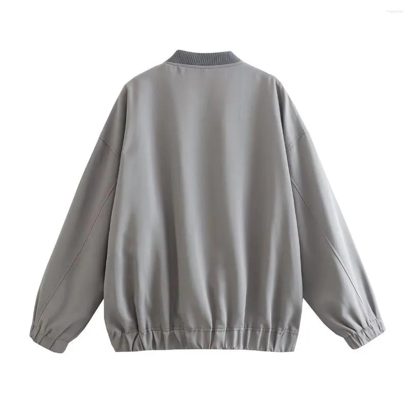 Gray - bomber様 18-19 Gray LOVEBUZZ 56.5 DHgate.com:Oversized Gray Bomber Jacket: Unisex Urban Style