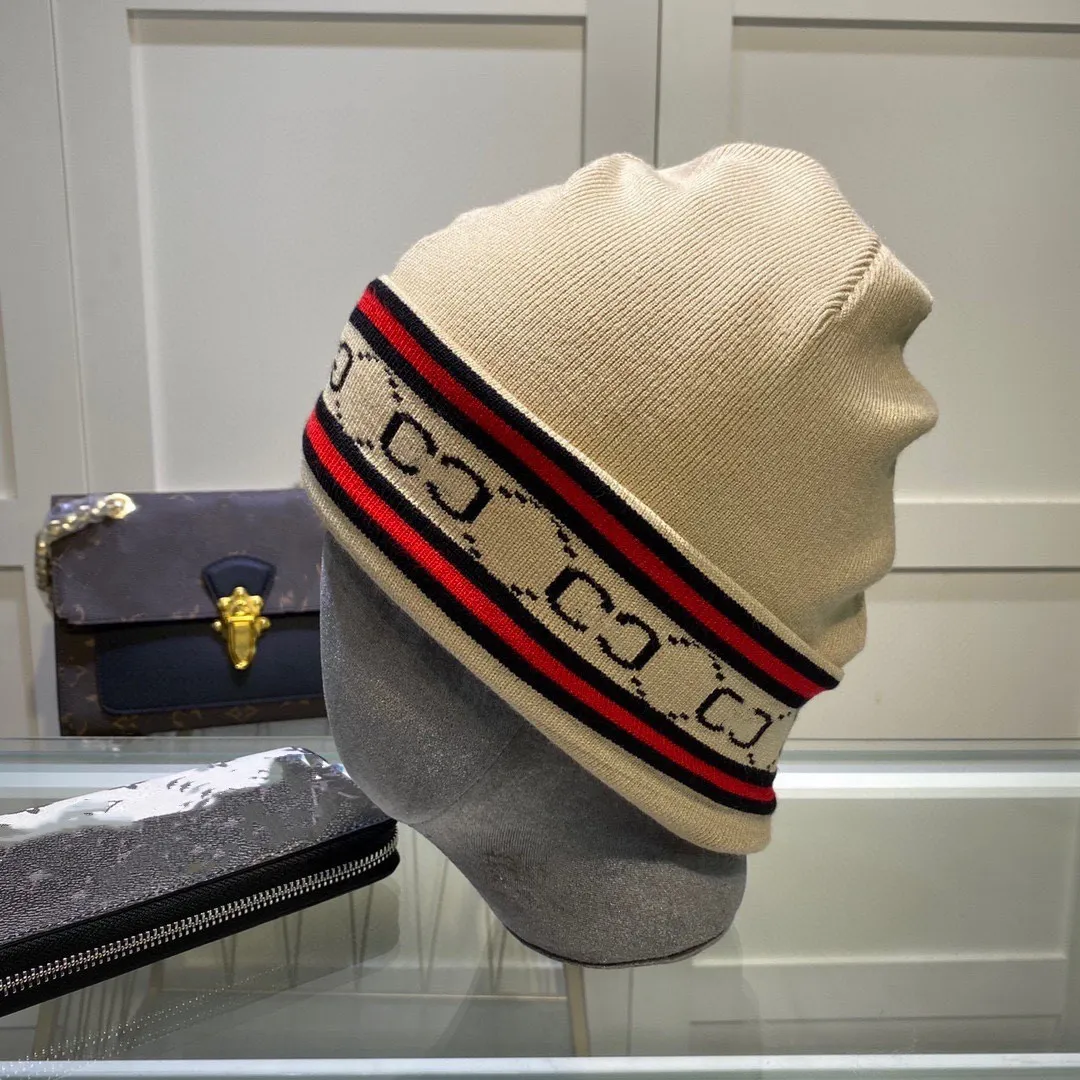 Luxury designer beanie solid colour women and men bonnet hat without brim bonnet classic letters fashionable multi-colour autumn and winter wear