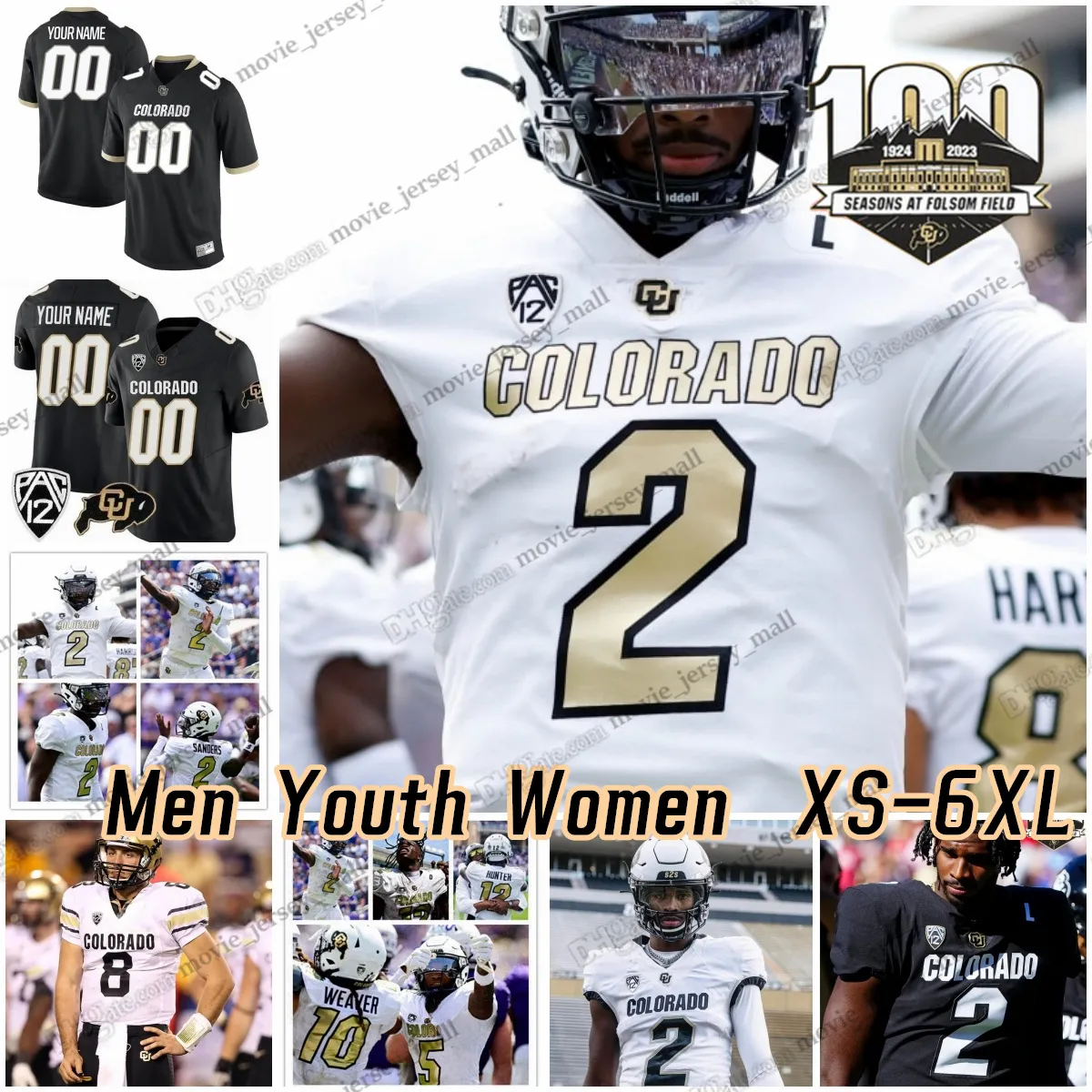 Mejor Precio En A Granel NCAA S 6XL Colorado Buffaloes College Football