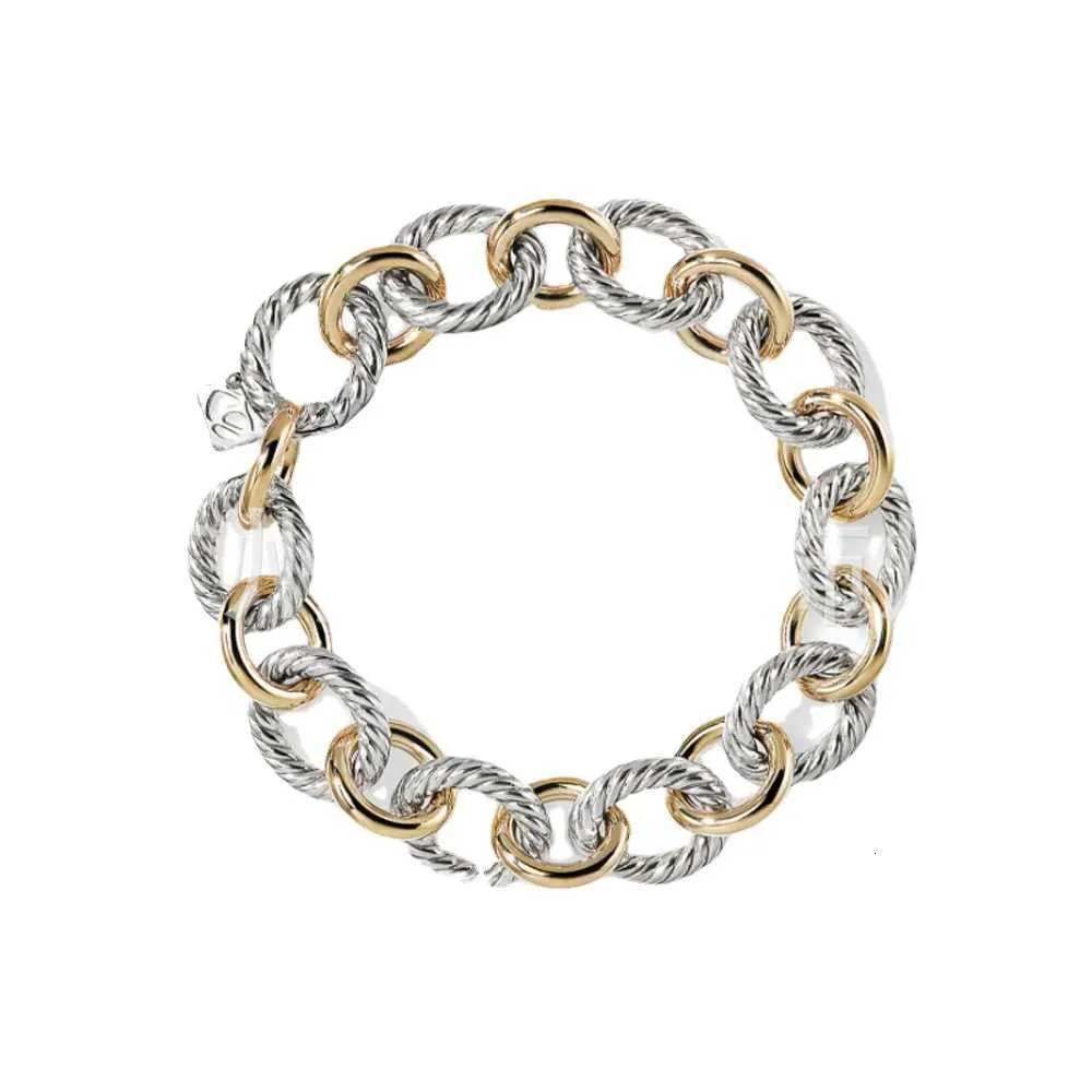 Designer DY Bracelet Luxury Top dy oval chain CLASP BRACELET popular braided twisted wire Bracelet Accessories jewelry fashion Romantic Valentine's Day gifts