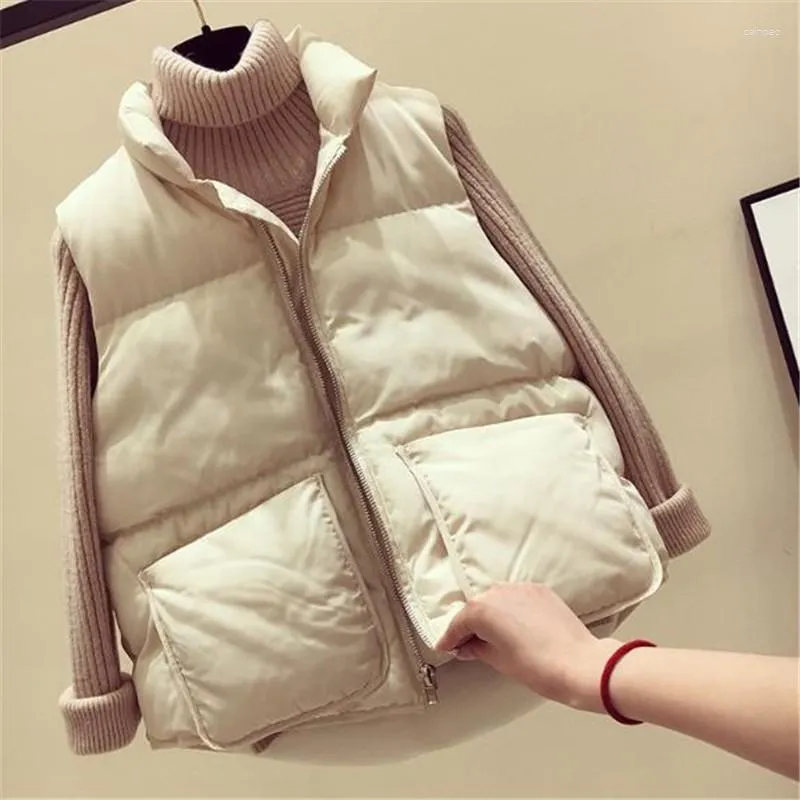 Gilet da donna Gilet da donna Gilet Femme Giacche da donna Gilet invernali Cappotto caldo smanicato