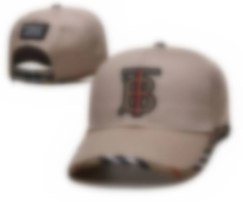 Yeni Tasarımcı Erkek Şapka Beyzbol Kapağı Pamuklu Şapkalar Mektup Yaz Snapback Sunshade Spor Nakış Casquette Beach Lüks Kapaklar D-8