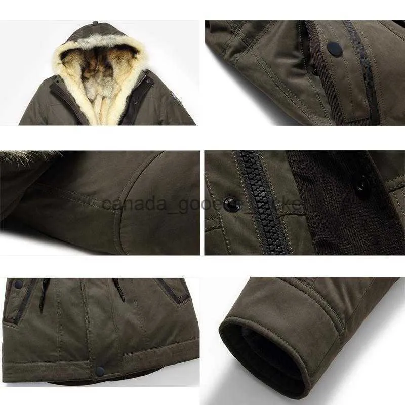 Mens wolf fur clearance coat