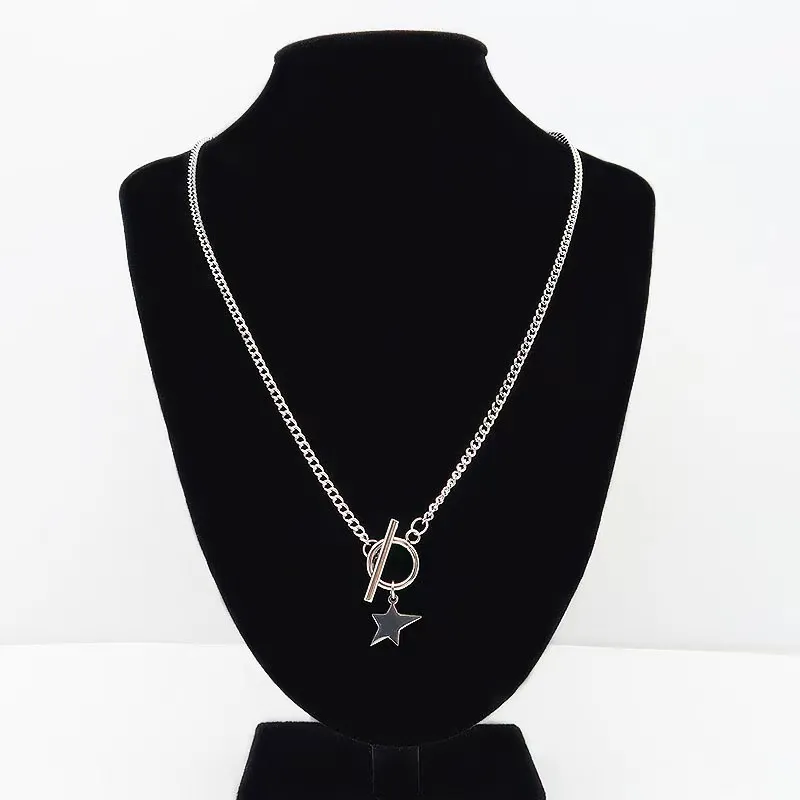 Ontwerpers ins ster hanger ketting luxe designer kettingen vrouwen charme sieraden lichte luxe Klassieke Liefde hanger eenvoudige sleutelbeen ketting voor verjaardag