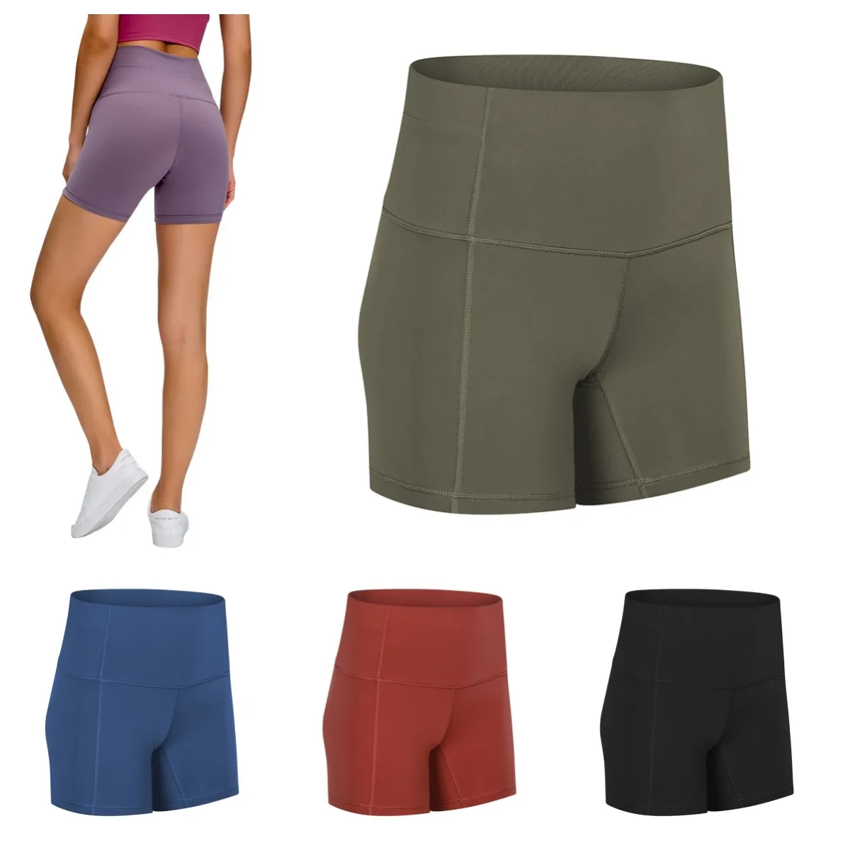 Top-verkaufte Designer-Damen-Freizeitshorts, bequeme elastische Taillen-Shorts, Sommer-Shorts zum Anziehen mit Taschen