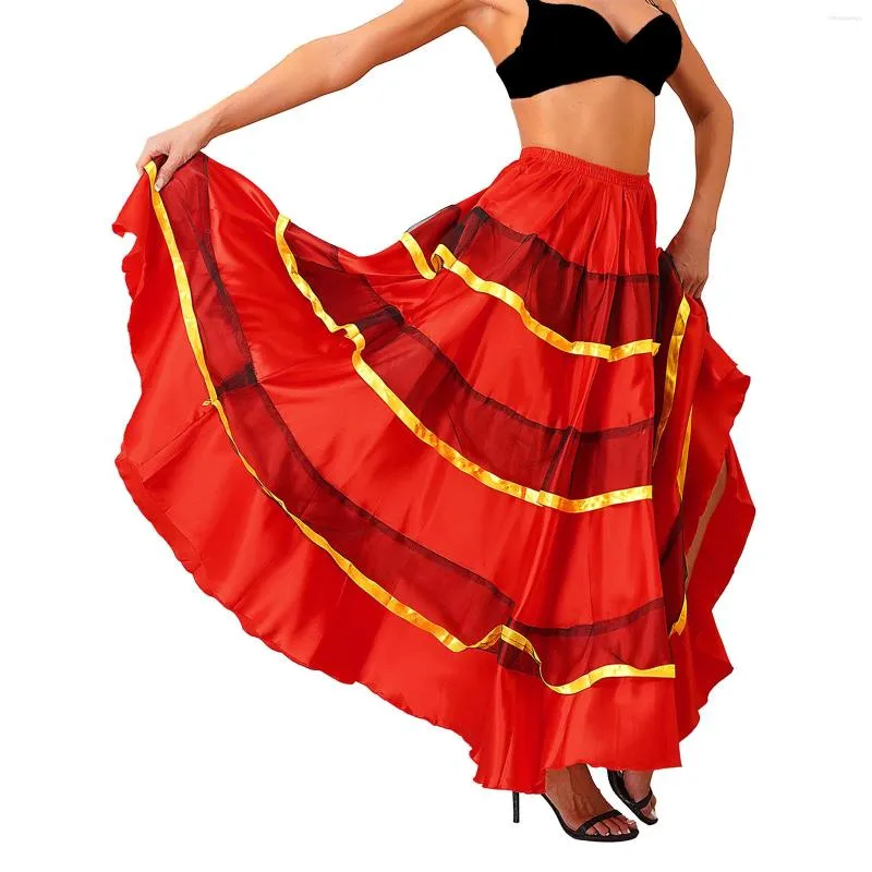 Summer Chiffon Reversible Big Swing Dance Skirt 2941 Summer Chiffon Reversible Big Swing Dance Skirt 2941