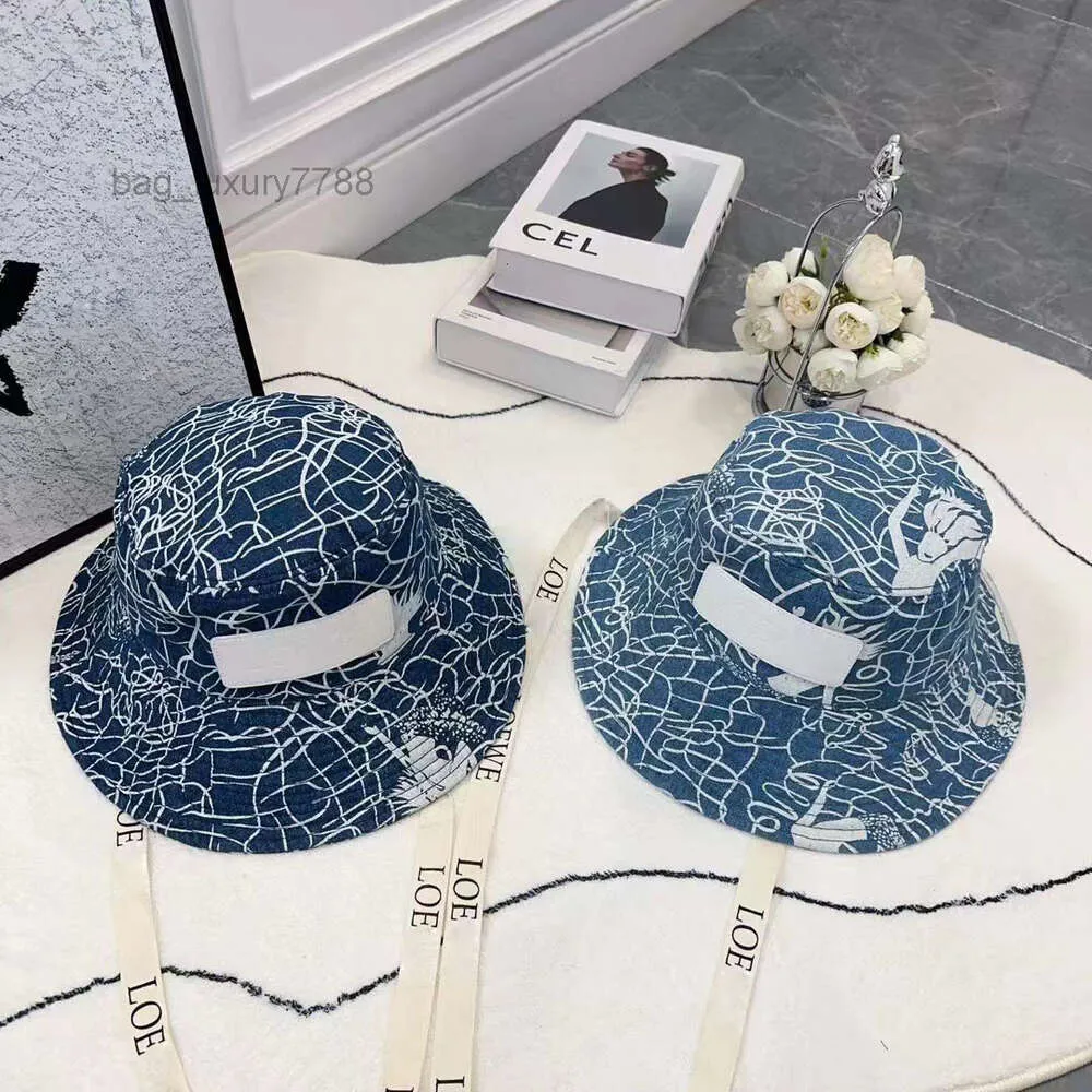 Couple Summer Fashion Designer Bucket Hat Outdoor Vacation Travel