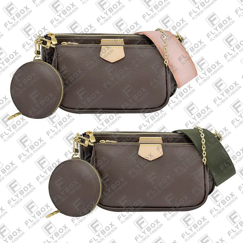 M44813 M44840 multifonction bandoulière sacs à bandoulière portefeuille femmes mode luxe concepteur fourre-tout sac à main sac de messager TOP qualité sac à main pochette livraison rapide