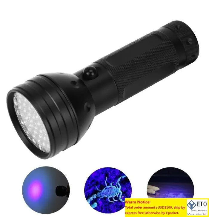 Ficklampor facklor mini 9led UV Ultraviolet fackla med zoomfunktion svart ljus husdjur urin fläckar detektor 3 lampa zz