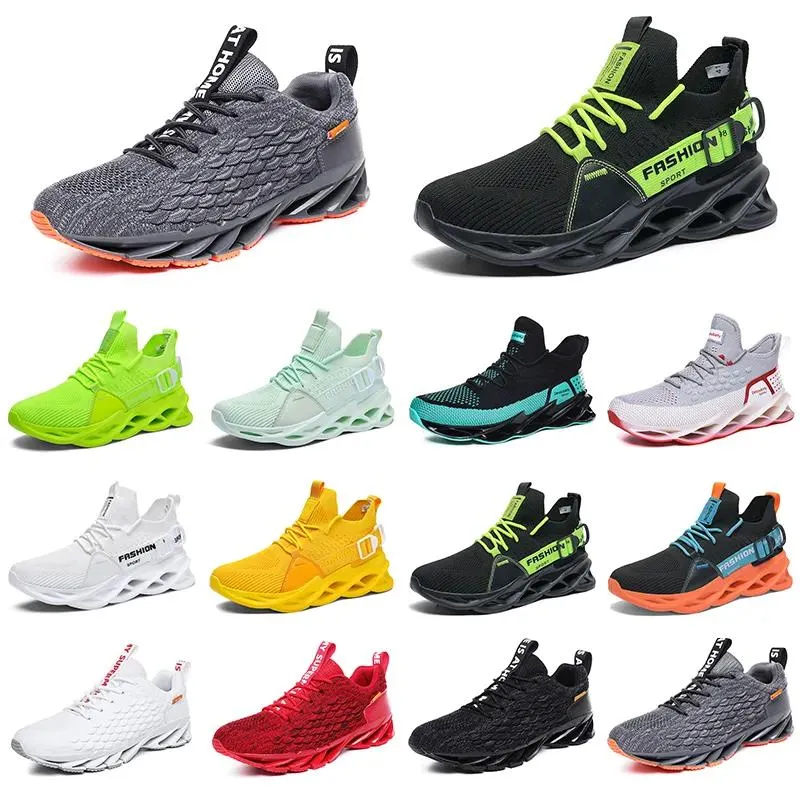 Zapatillas para correr para hombre Zapatillas transpirables General Cargo negro cielo azul verde azulado verde rojo blanco para hombre zapatillas deportivas de moda cuarenta y seis