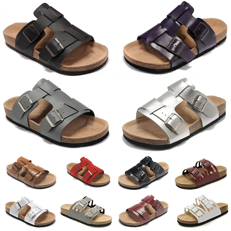 Dhgate Boston詰まりSandals Birkens Designer Slippers Sandal詰まりスライドスライドスライダー男性